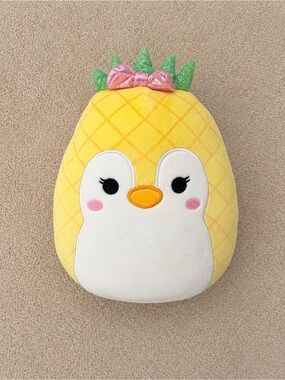 Squishmallows Piper Penguin Pineapple Costume Plush 8” Kellytoy